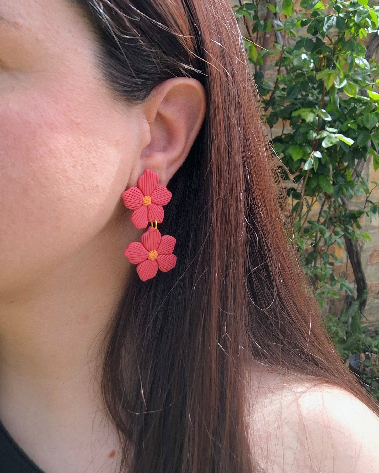 SPRING - Pendientes Flor doble